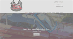 Desktop Screenshot of delgadoautoglass.com